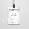 Yaka Kartı / 9*13 cm / PVC Kaplı
