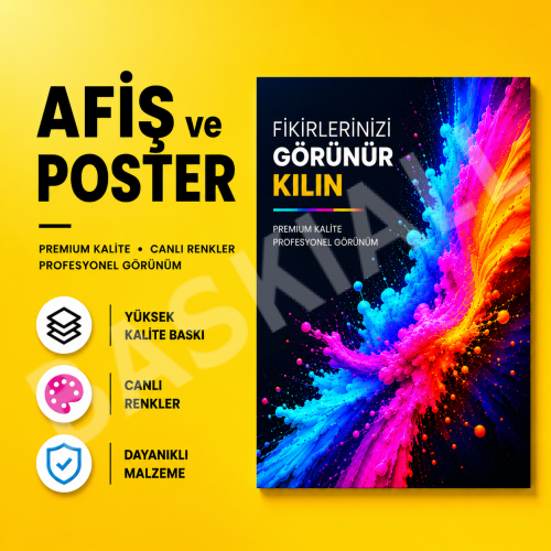Afiş • Poster Baskı