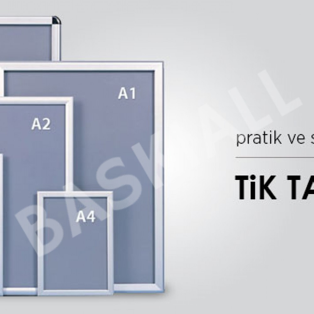 Tiktak Plastik Çerçeve