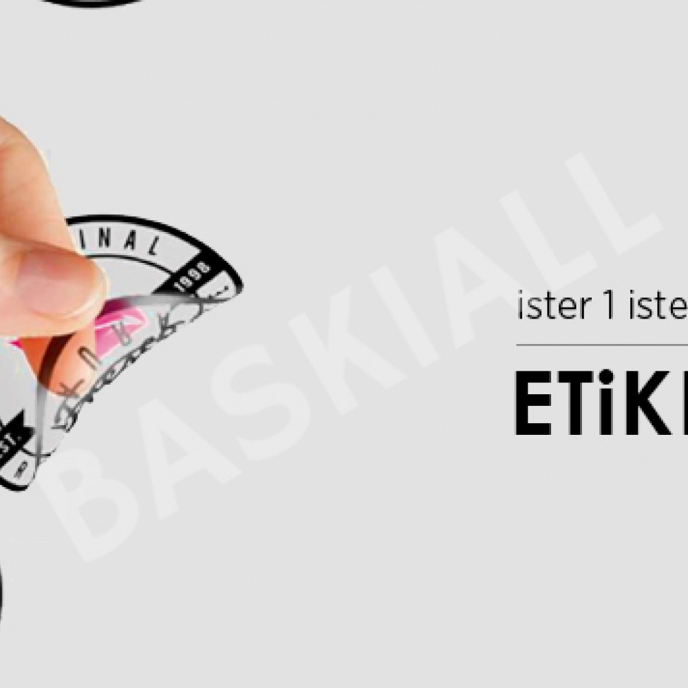 Etiket • Sticker