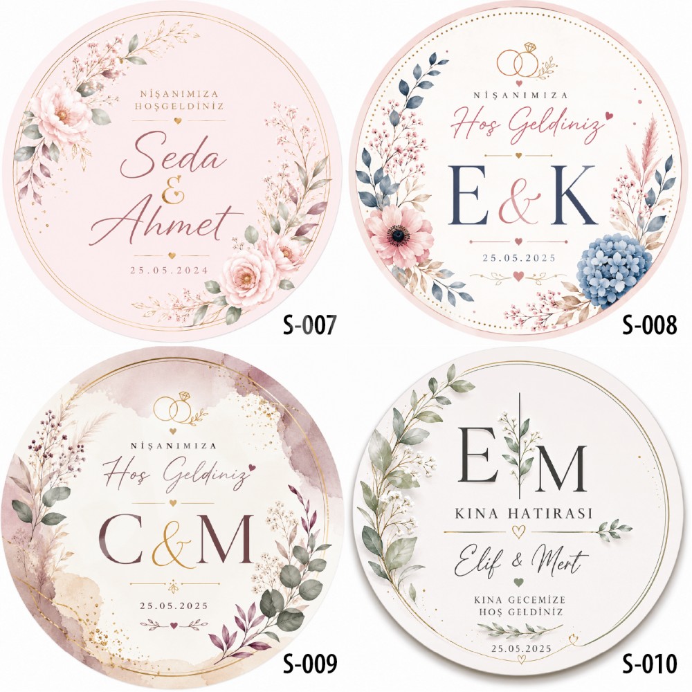 Etiket • Sticker (Şaffaf/Kuşe)