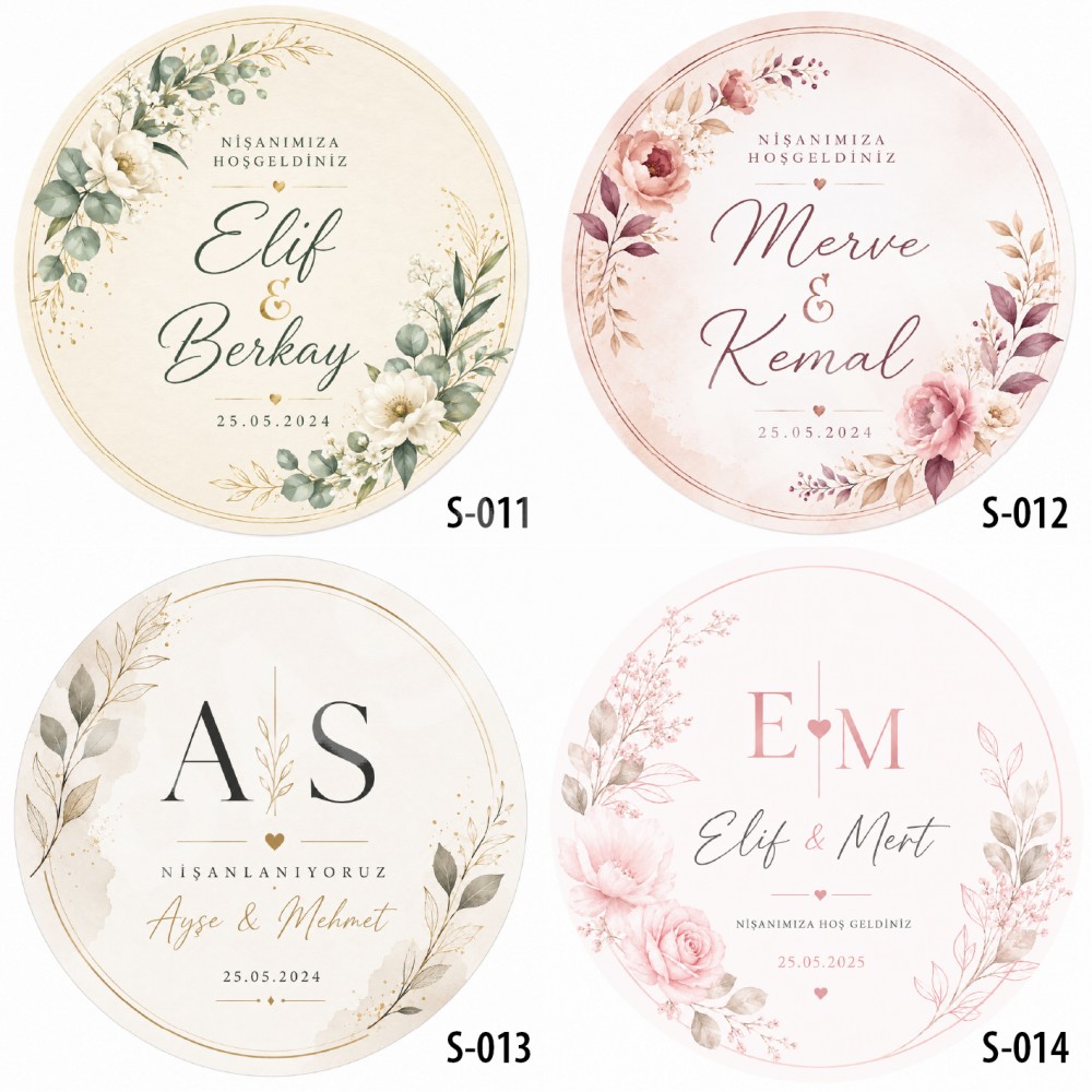 Etiket • Sticker (Şaffaf/Kuşe)