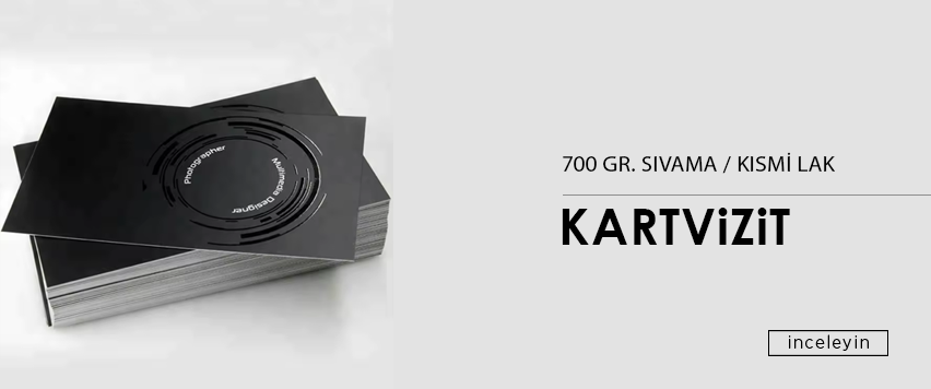Kartvizit-700 gr Sıvama Kartvizit