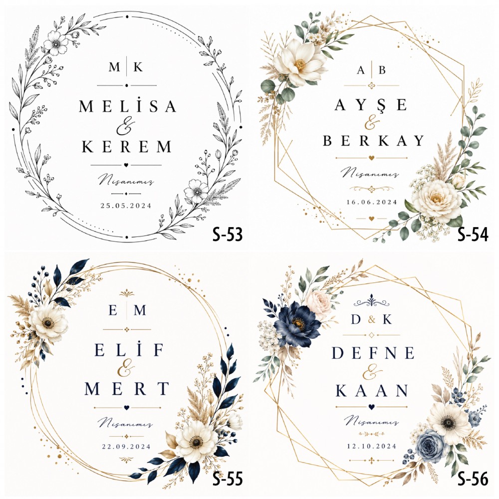 Etiket • Sticker (Şaffaf/Kuşe)